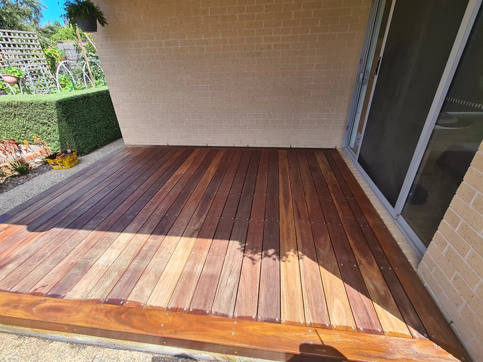 Spotted Gum Clean & Oil